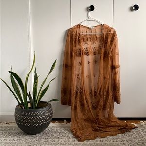 Haute Monde Lace Duster